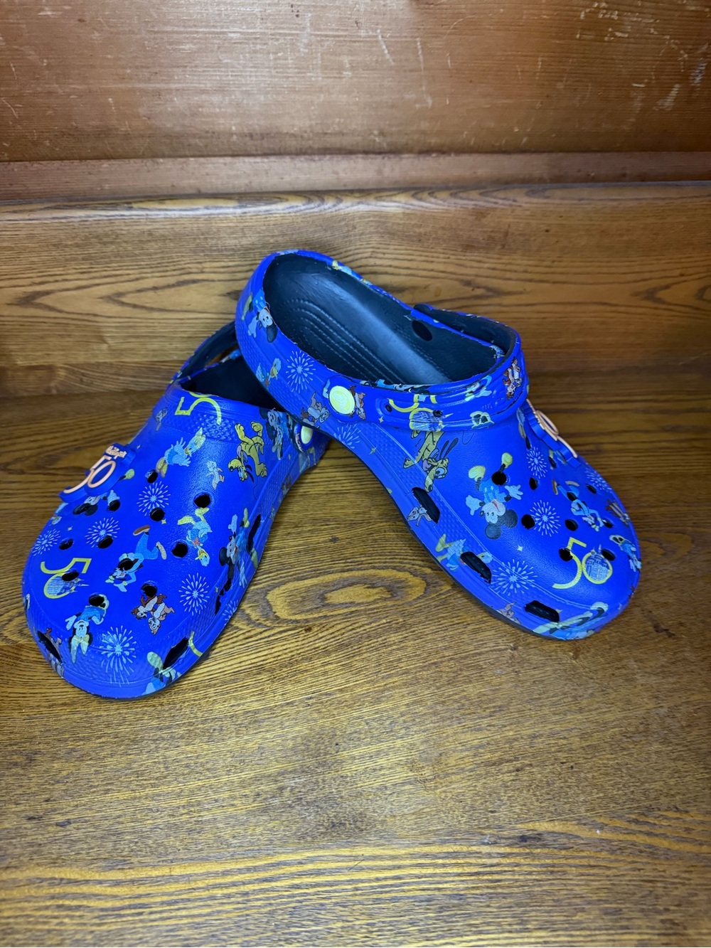 Walt Disney Crocs 50th Anniver Character Clog Sandals with Heel Strap